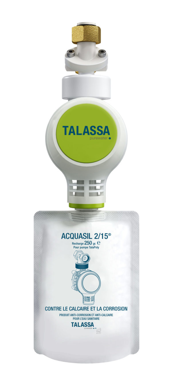 Talasil 360 : Pompe doseuse anti-calcaire et anti-corrosion