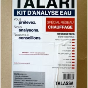 Kit analyse eau de chauffage